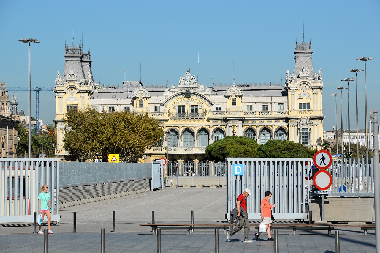 barcelona spain europe free photo