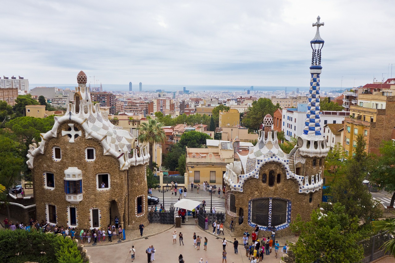 barcelona spain city free photo