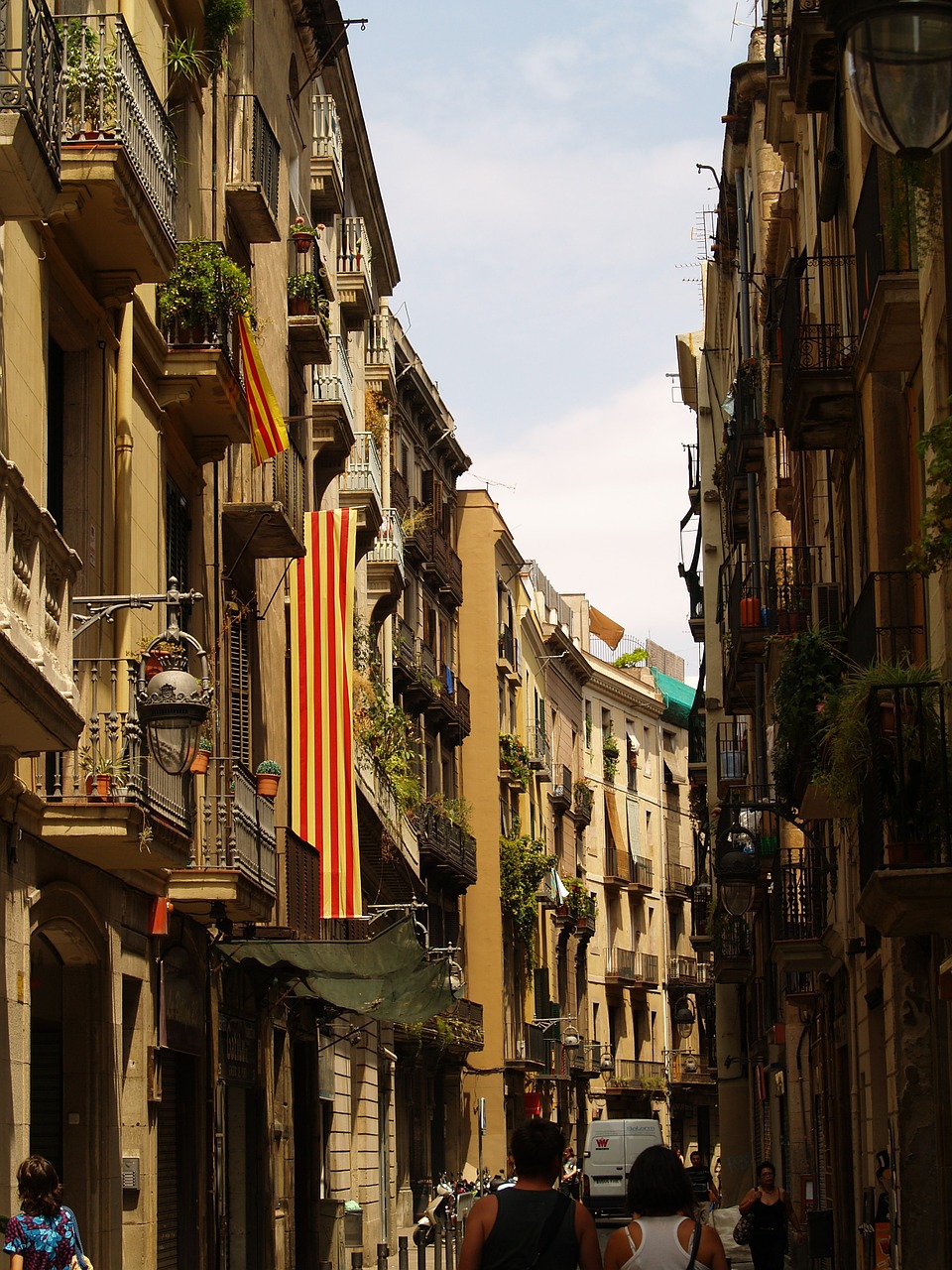 barcelona spain street free photo