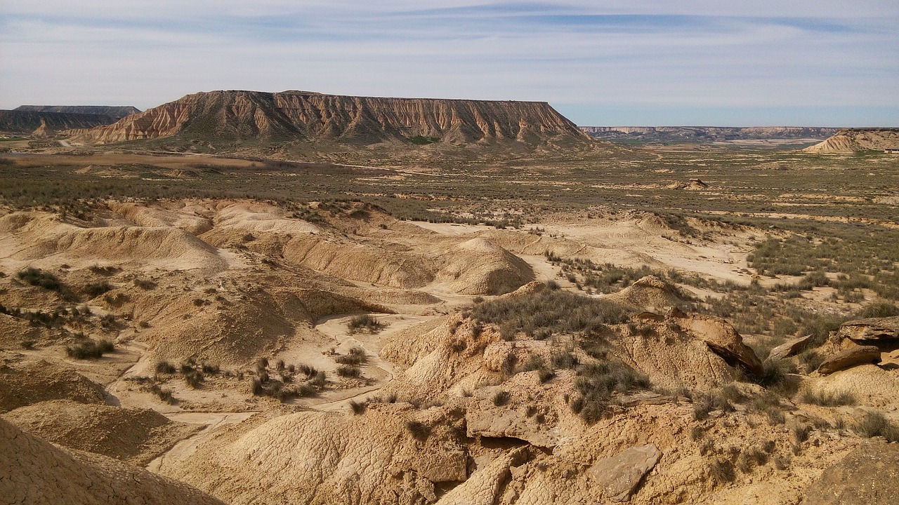 bardenas reales navarre spain free photo