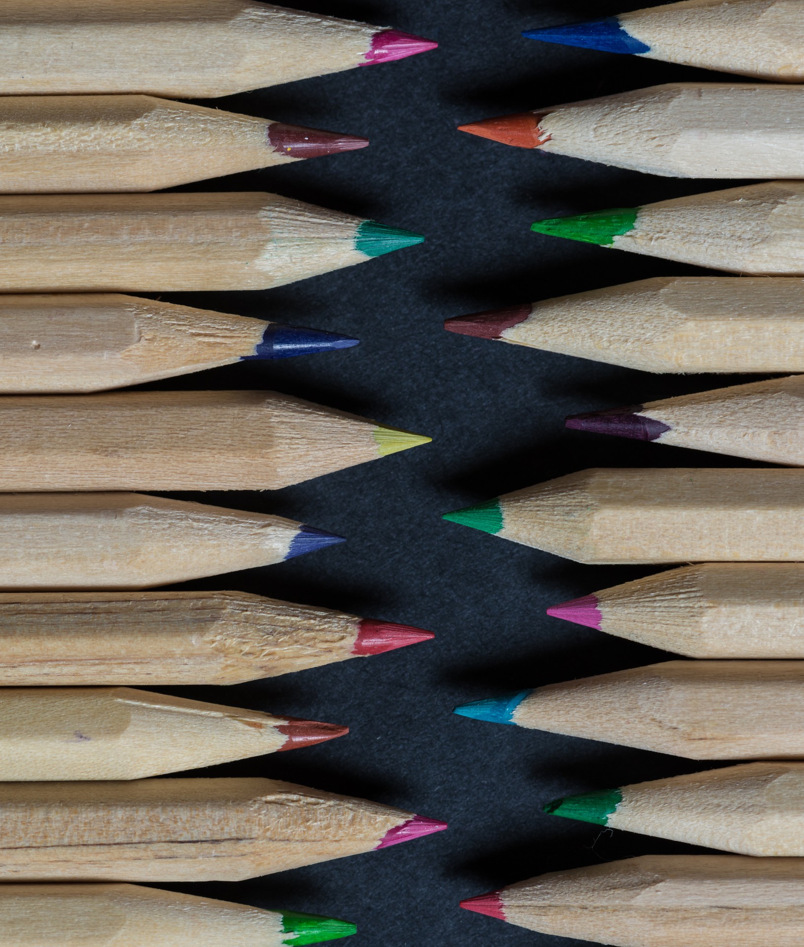 pencils colors lines free photo