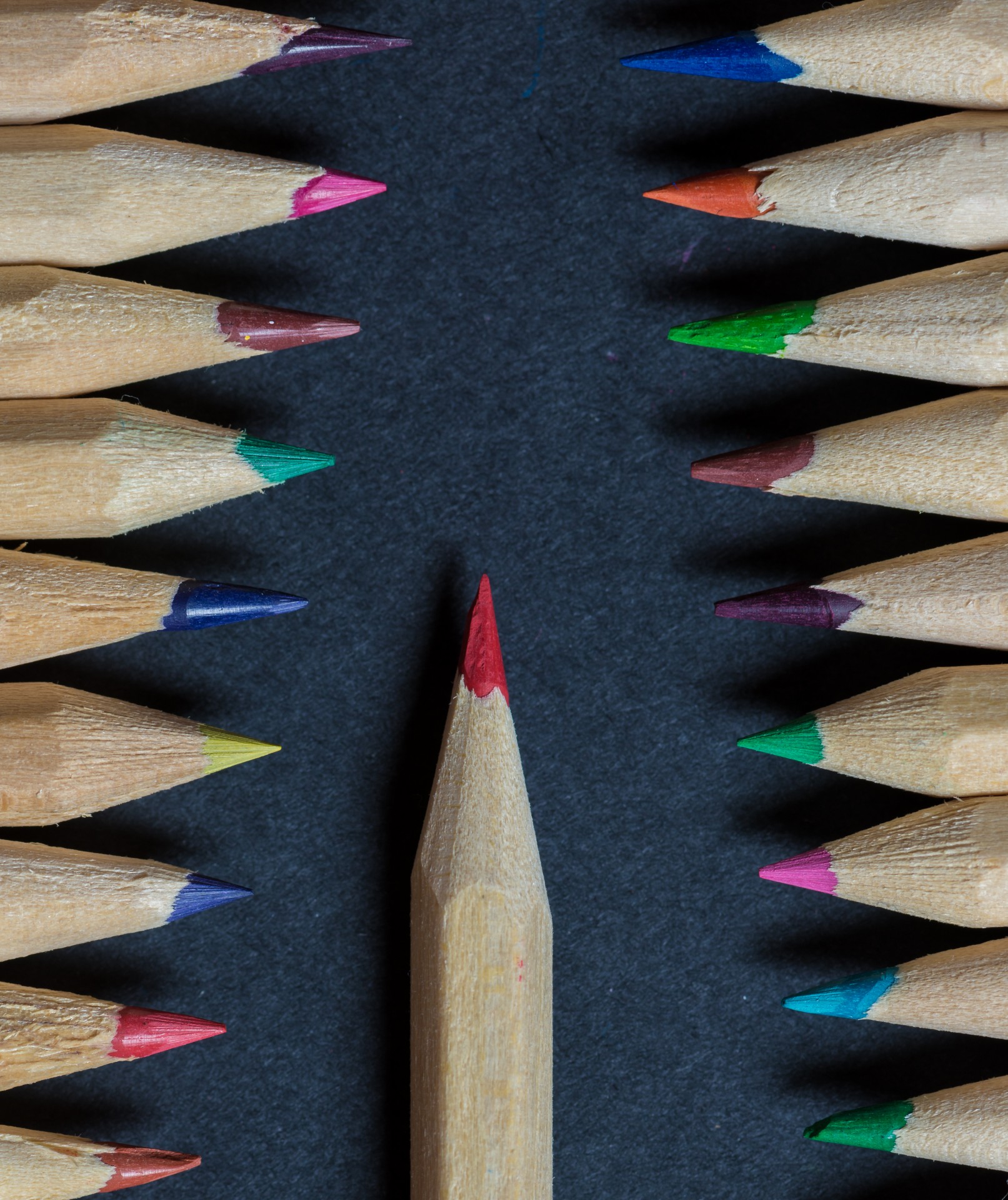 pencils colors lines free photo
