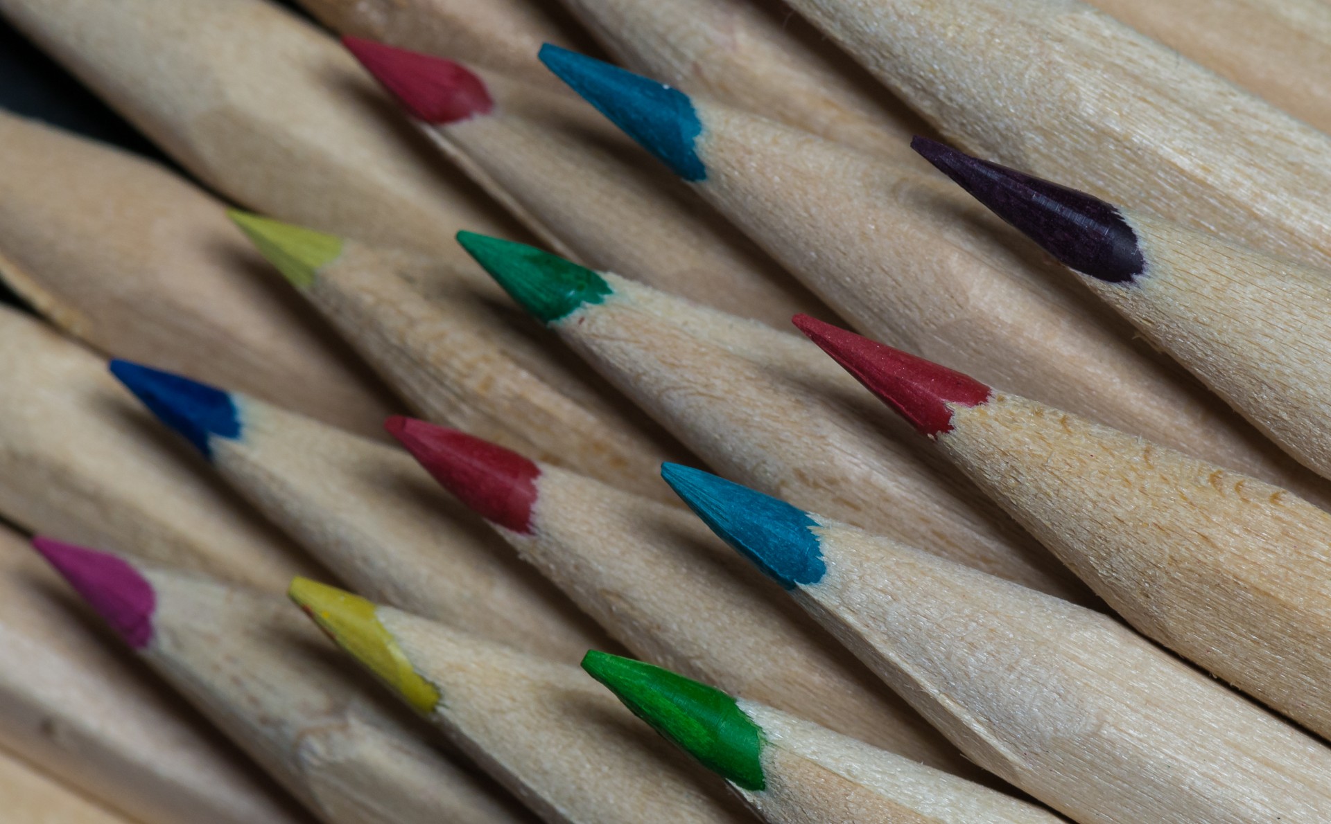 crayons colors lines free photo