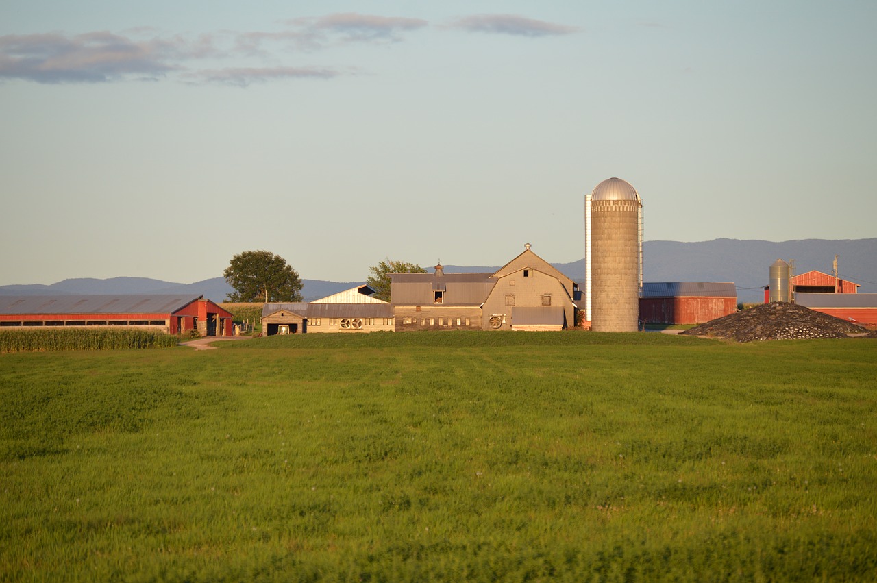 barn farm field free photo