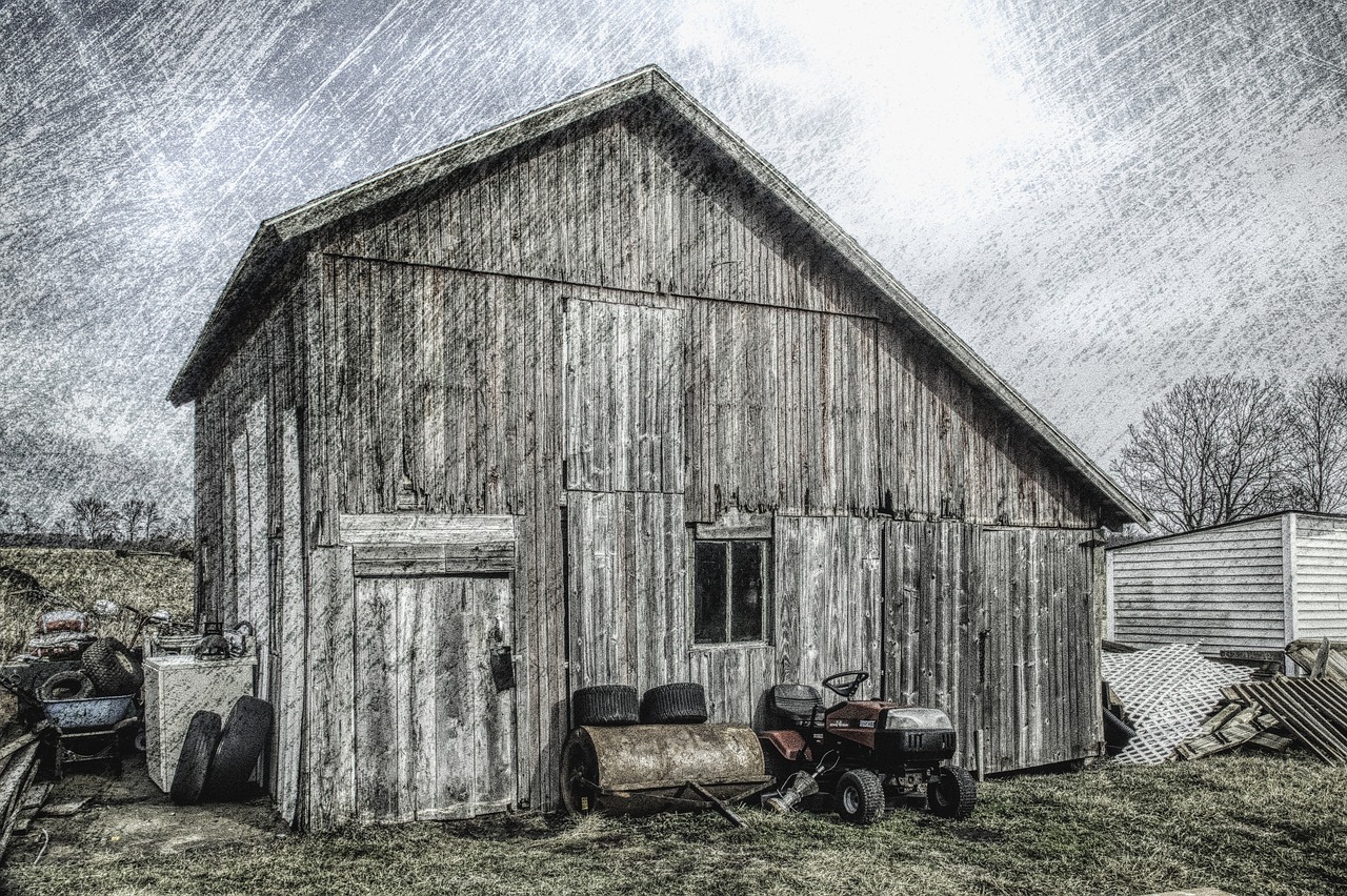 barn rustic barns free photo