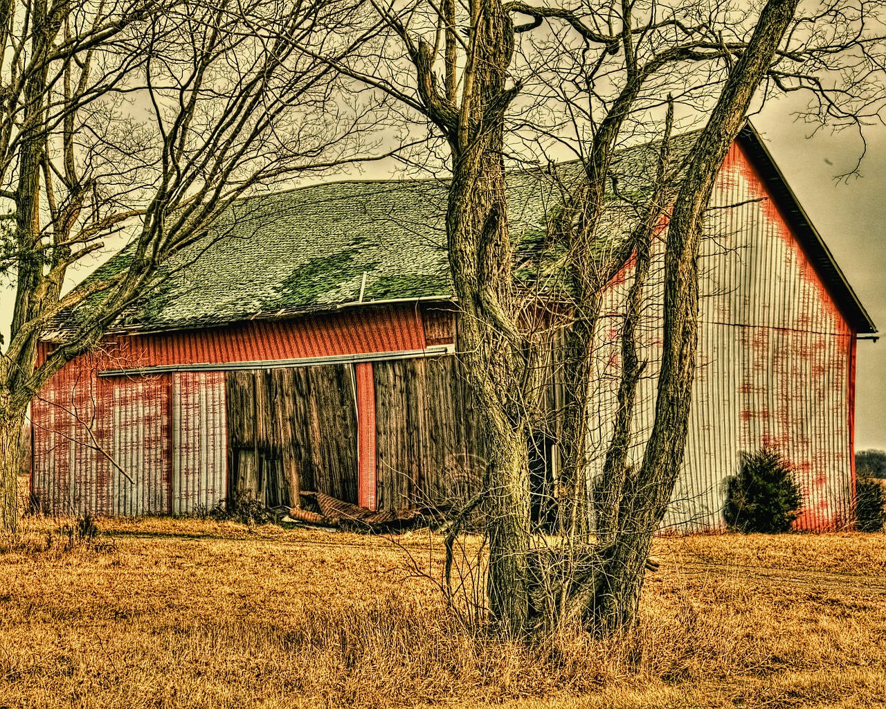 barn rustic barns free photo