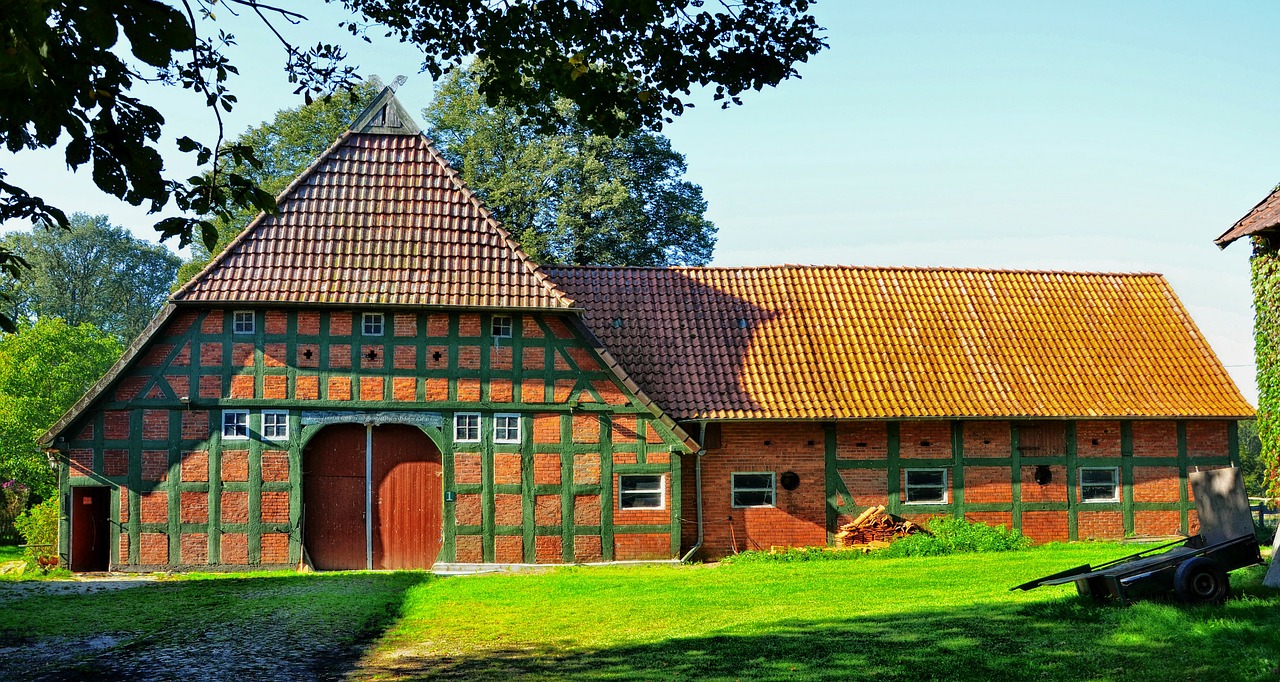 barn rural farm free photo