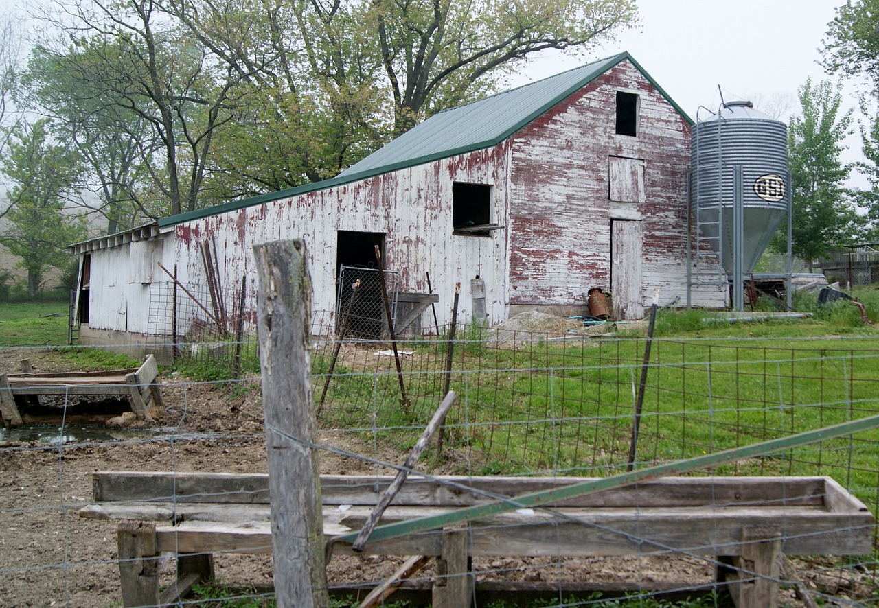 barn farm rural free photo