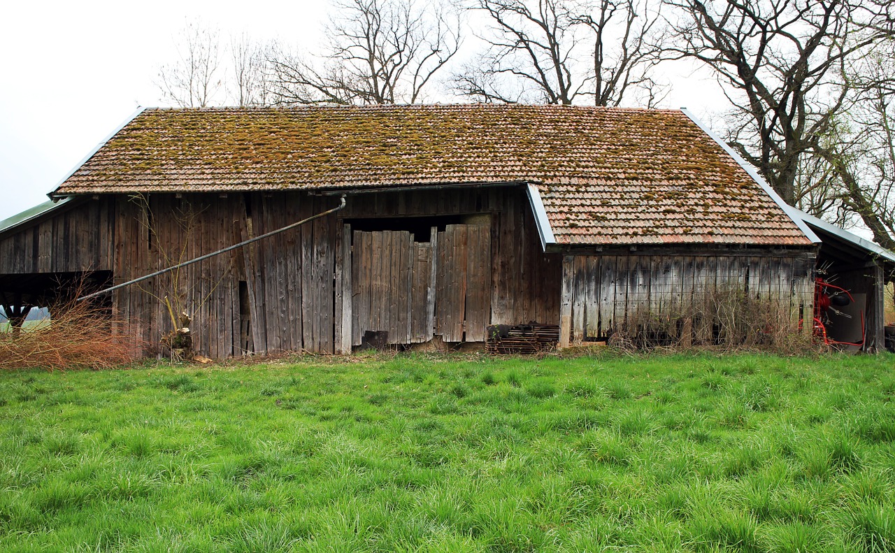 barn hay barn scheuer free photo