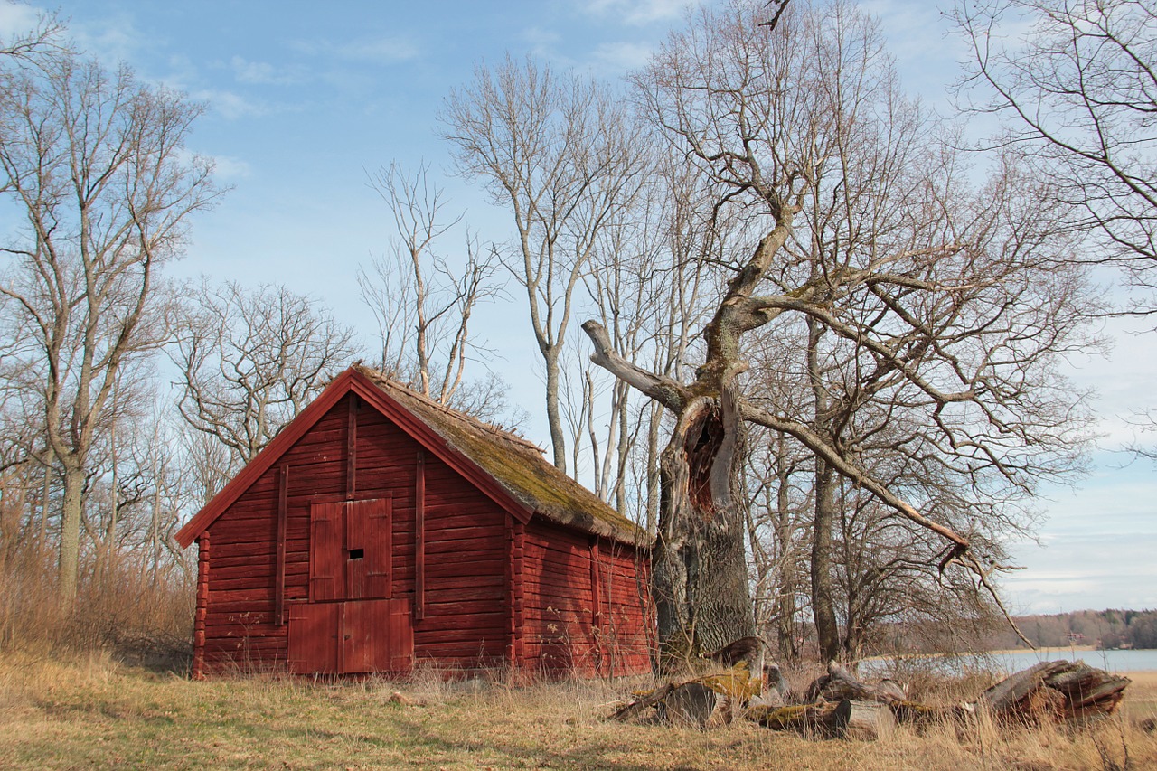 barn trälada sweden free photo