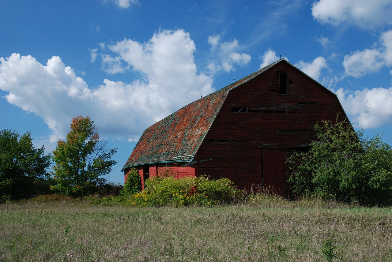 barn old red free photo