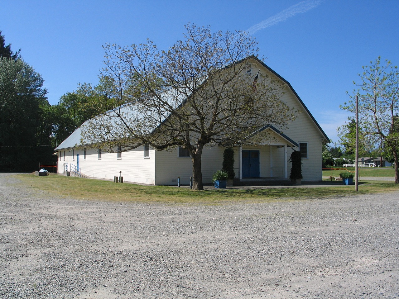 barn church rural free photo