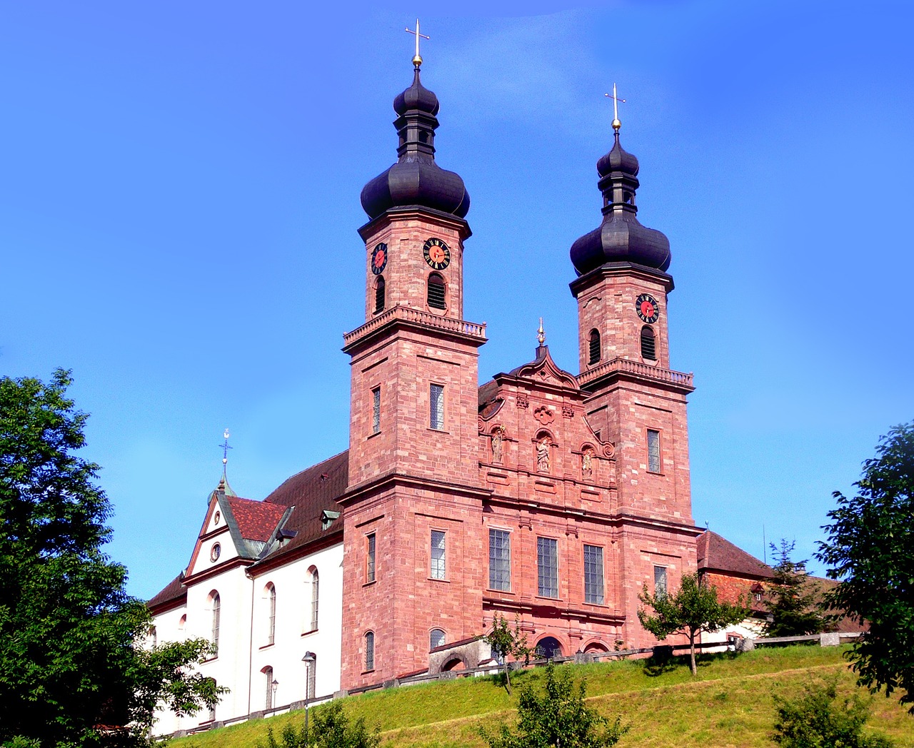 baroque church glottertal st peter free photo