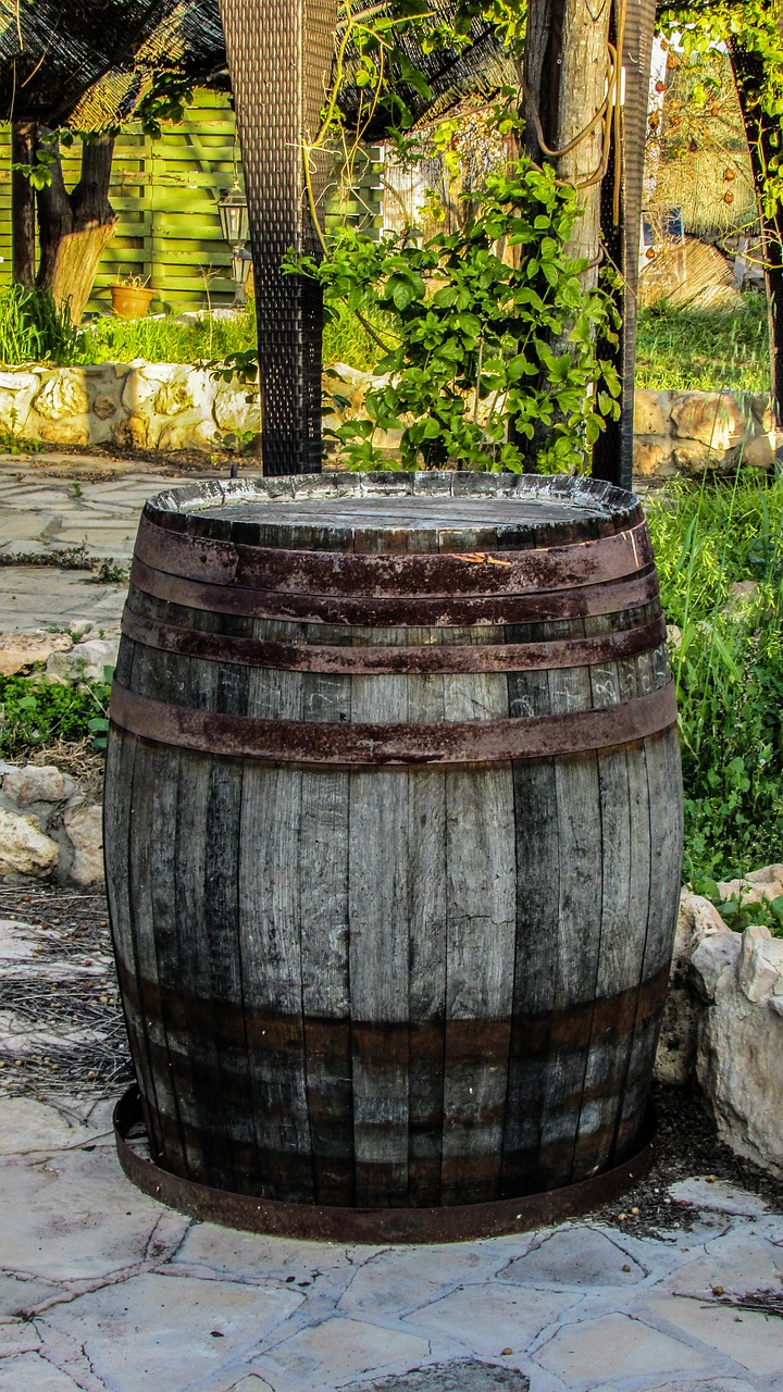 barrel wooden old free photo