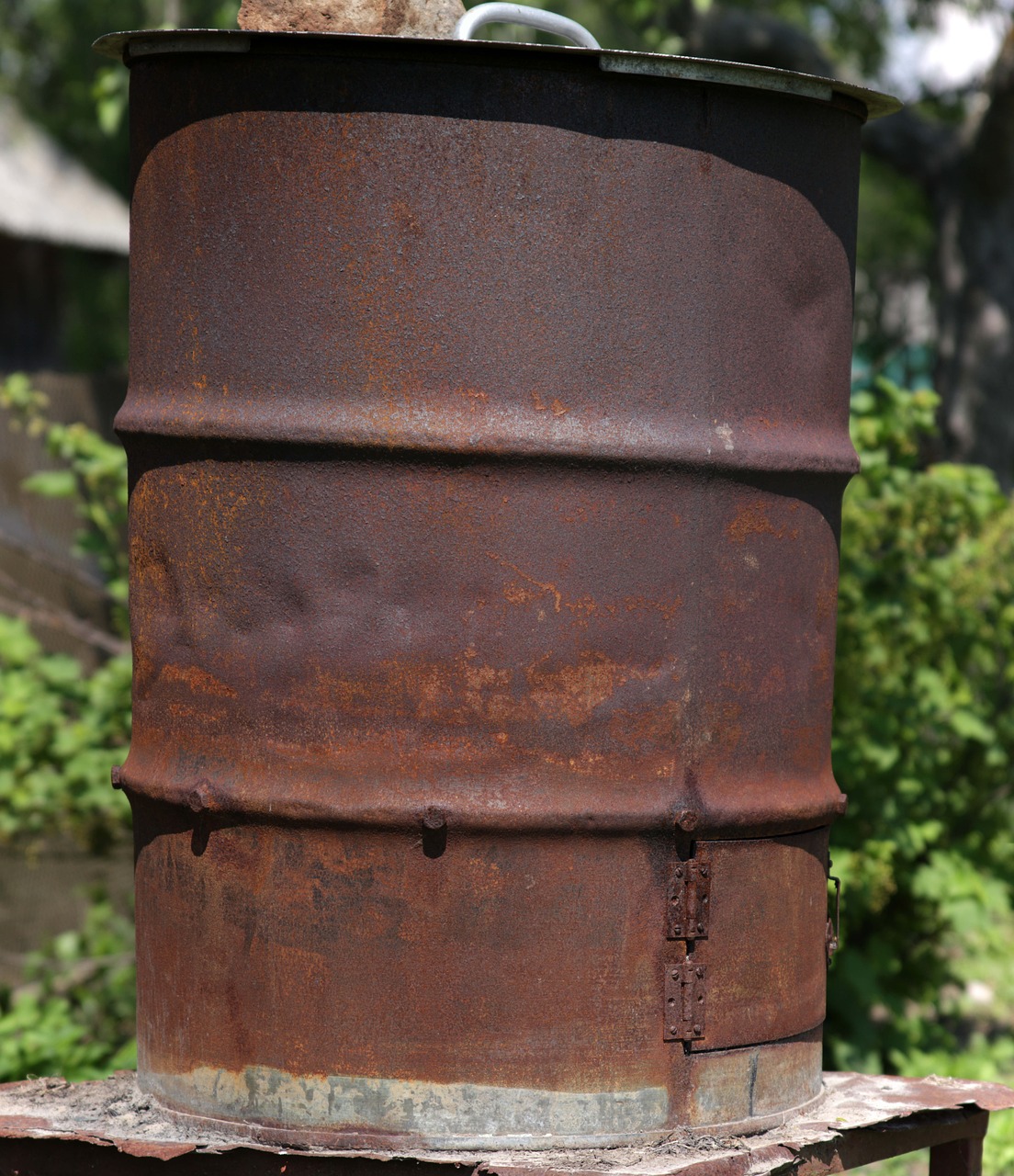 barrel rust texture free photo