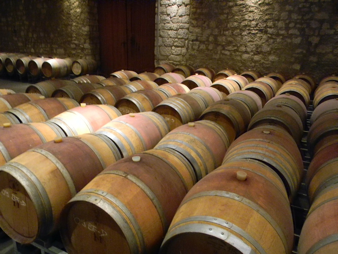 barrel wine barrel winery free photo