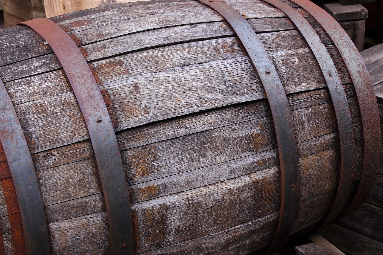 barrel wooden winery free photo