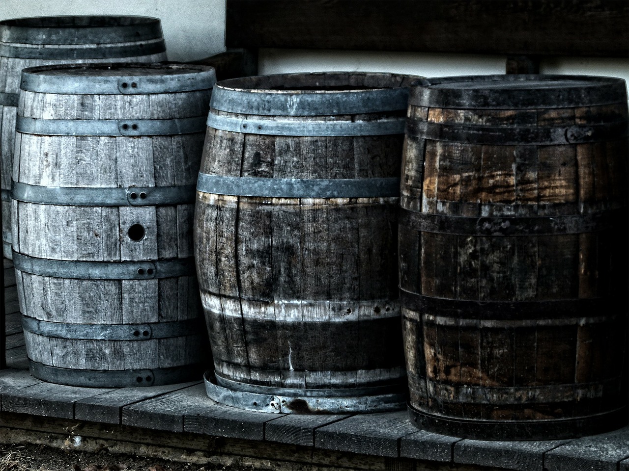 barrel kegs wooden free photo