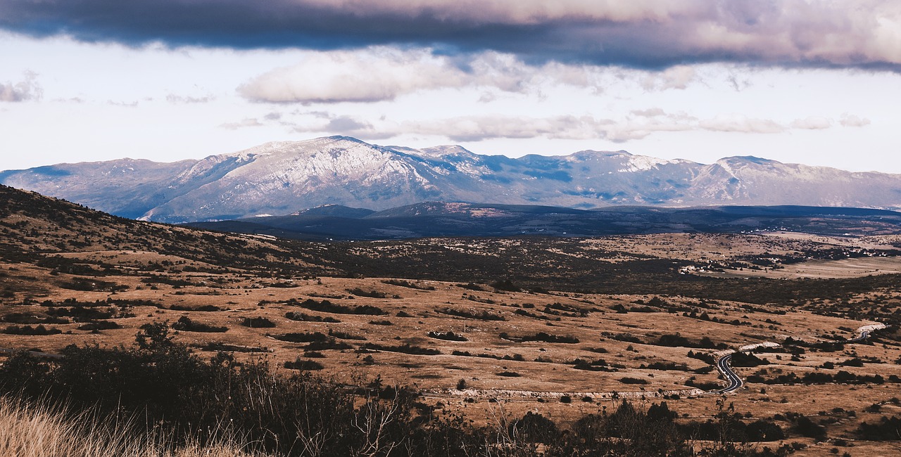 barren clouds cloudy free photo