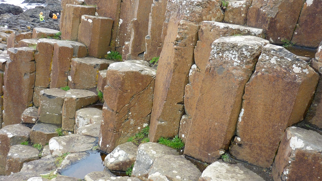 basalt causeway columns free photo