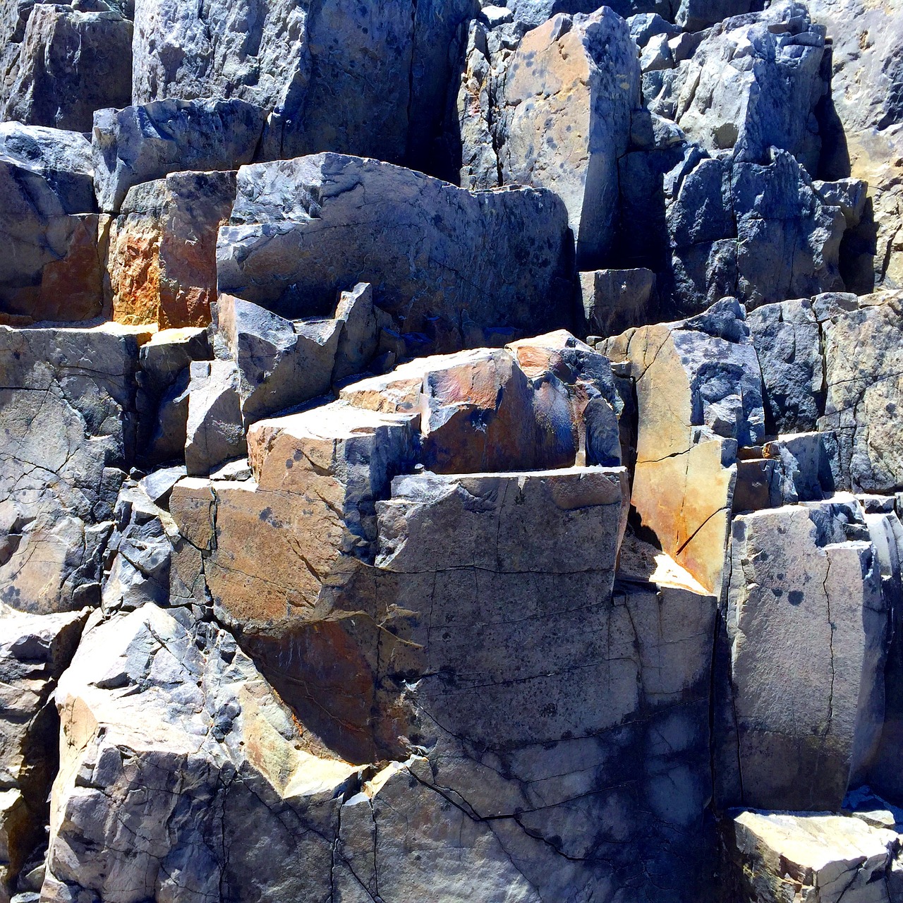 basalt rock weathered free photo