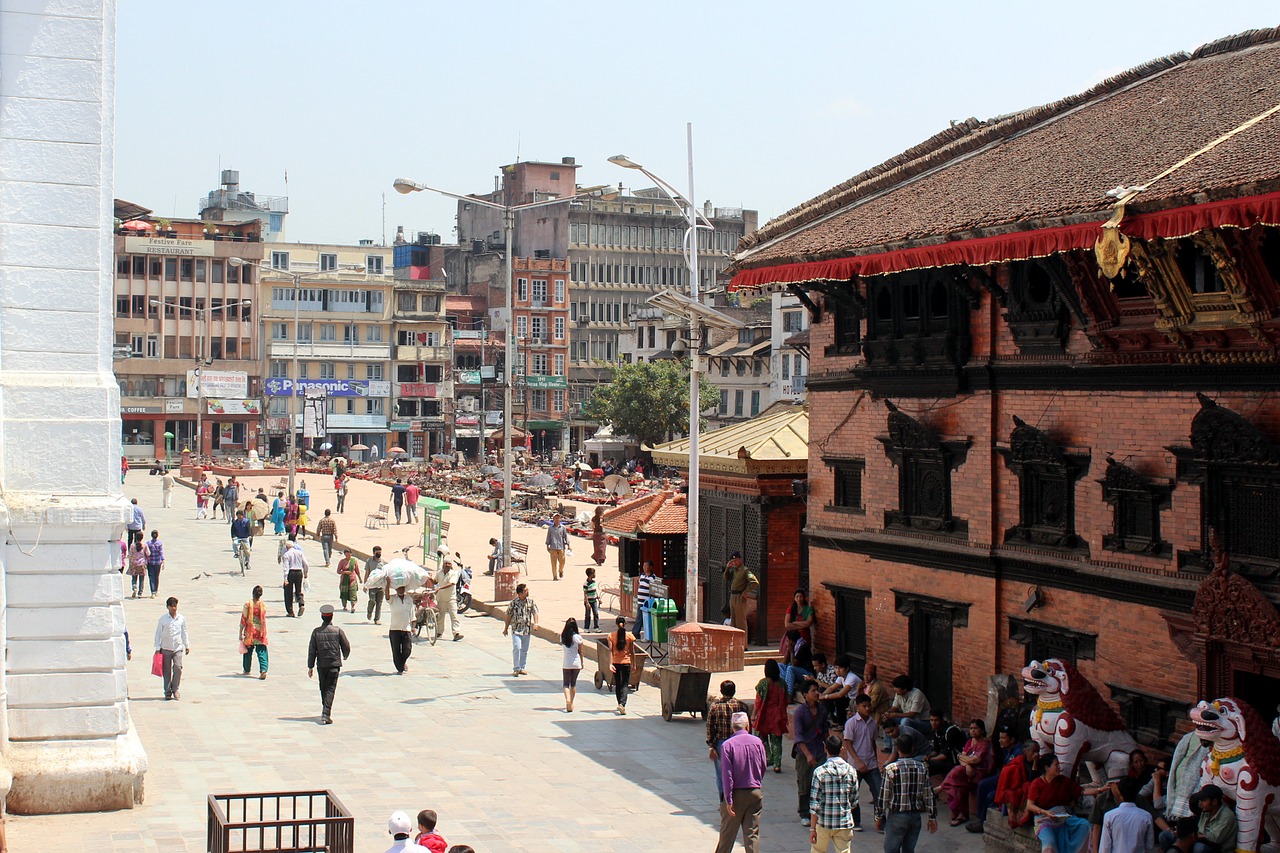 basantarpur square kathmandu free photo