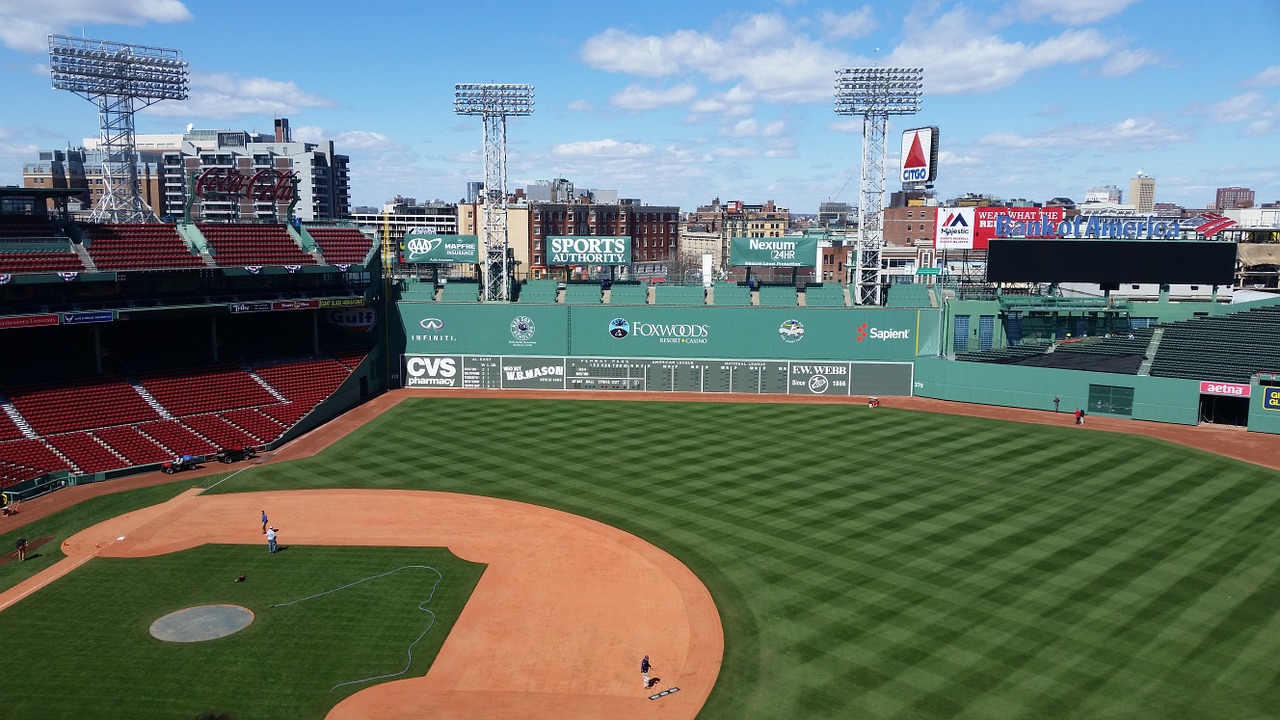 baseball fenway park boston free photo