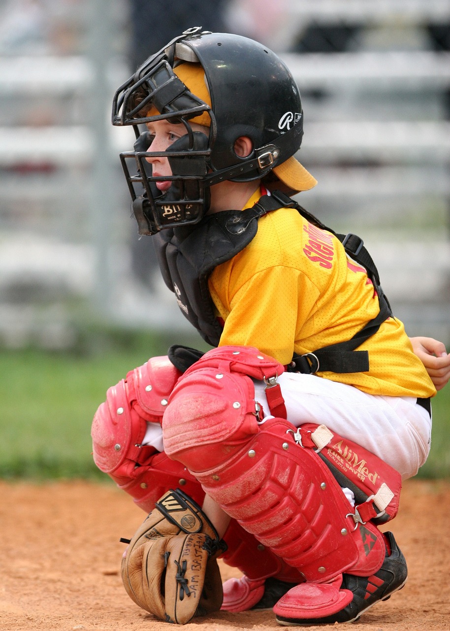 baseball baseball catcher little league free photo