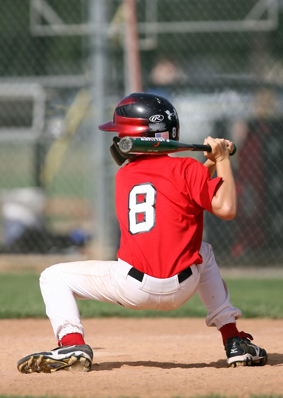 baseball little league batter free photo