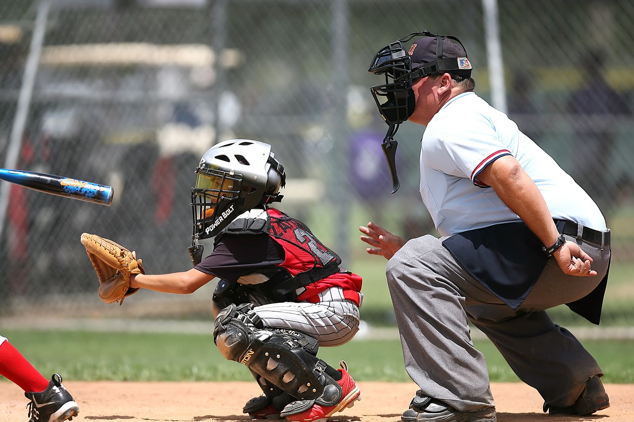 baseball player catcher free photo