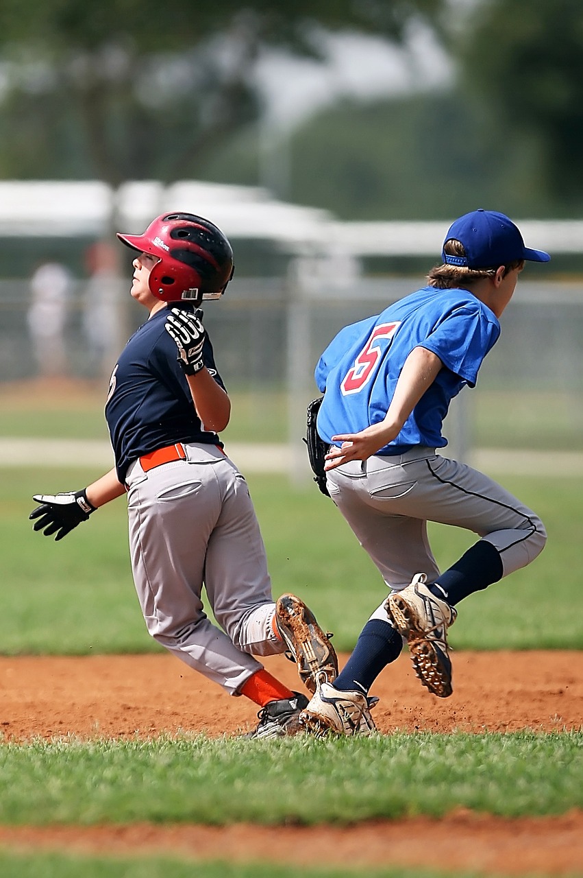 baseball collision little league free photo