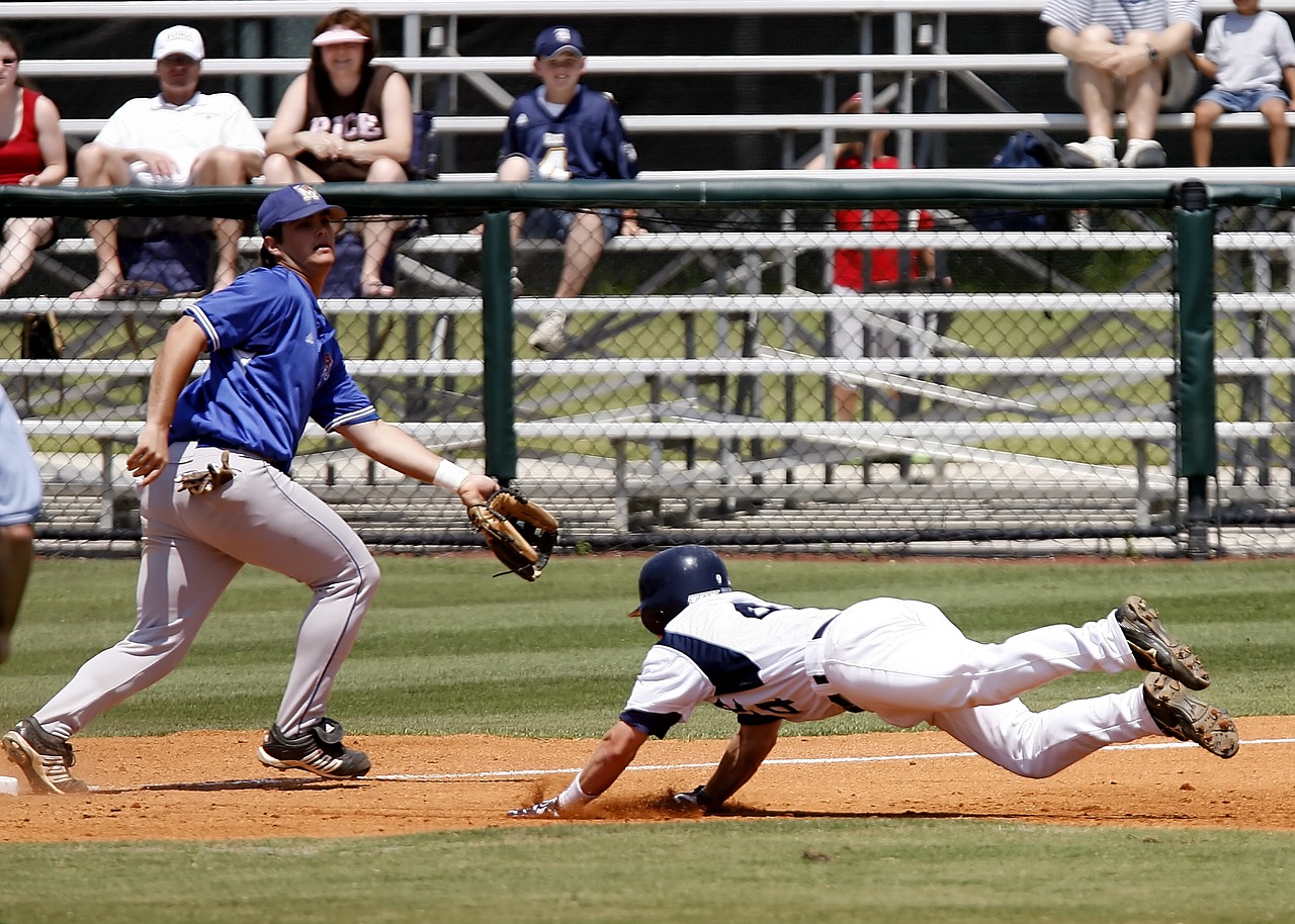 baseball sliding action free photo