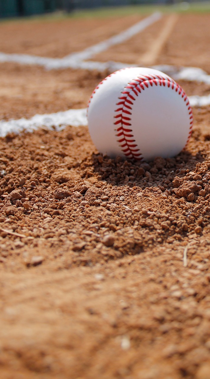 baseball ball gravel free photo