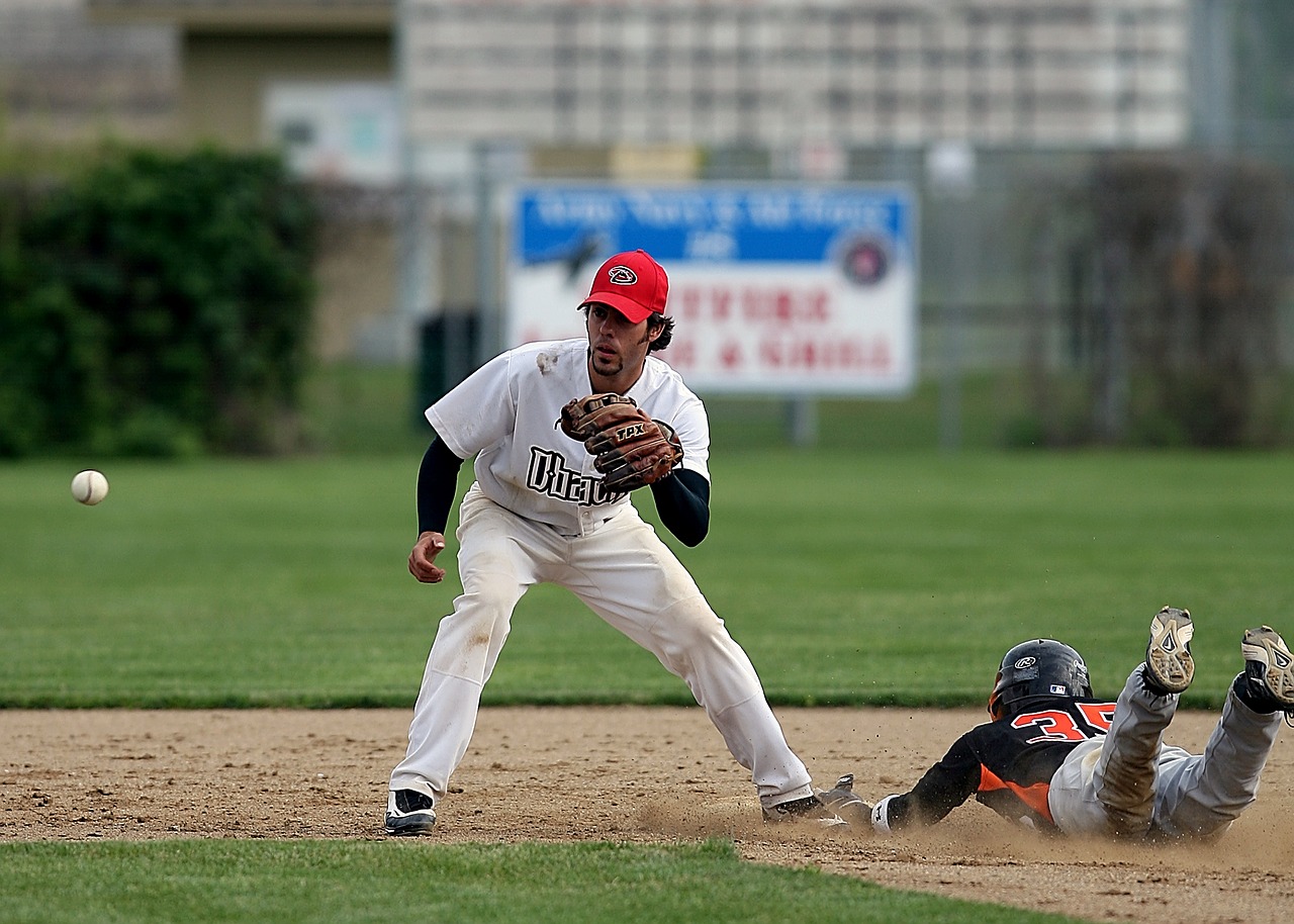 baseball sliding runner free photo