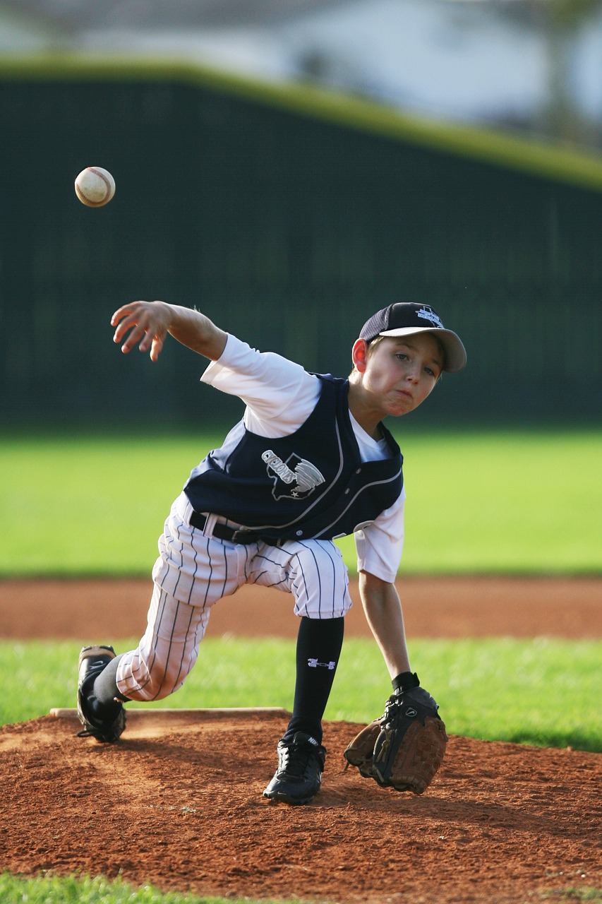 baseball pitcher youth league free photo