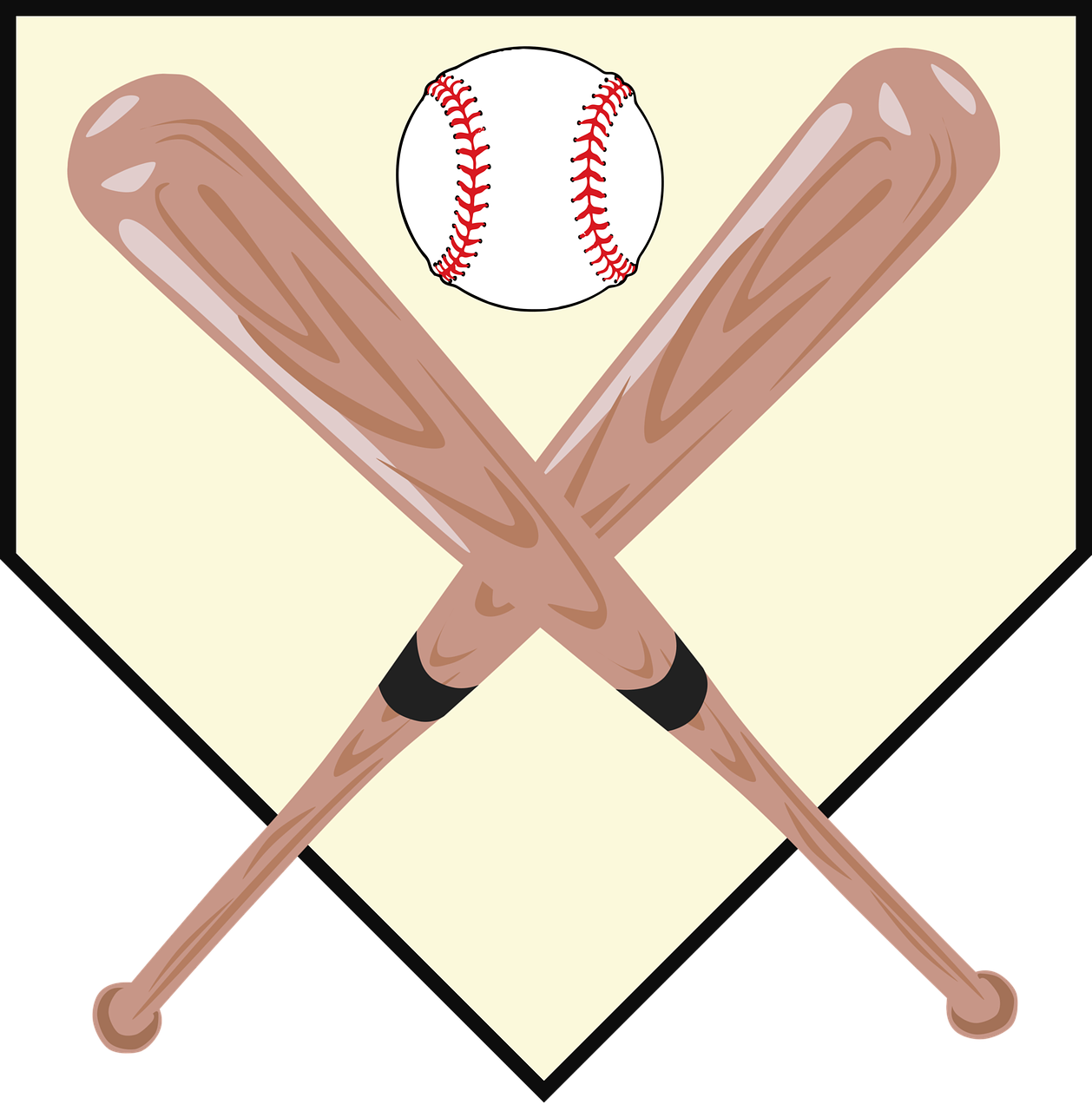 baseball plate sports free photo