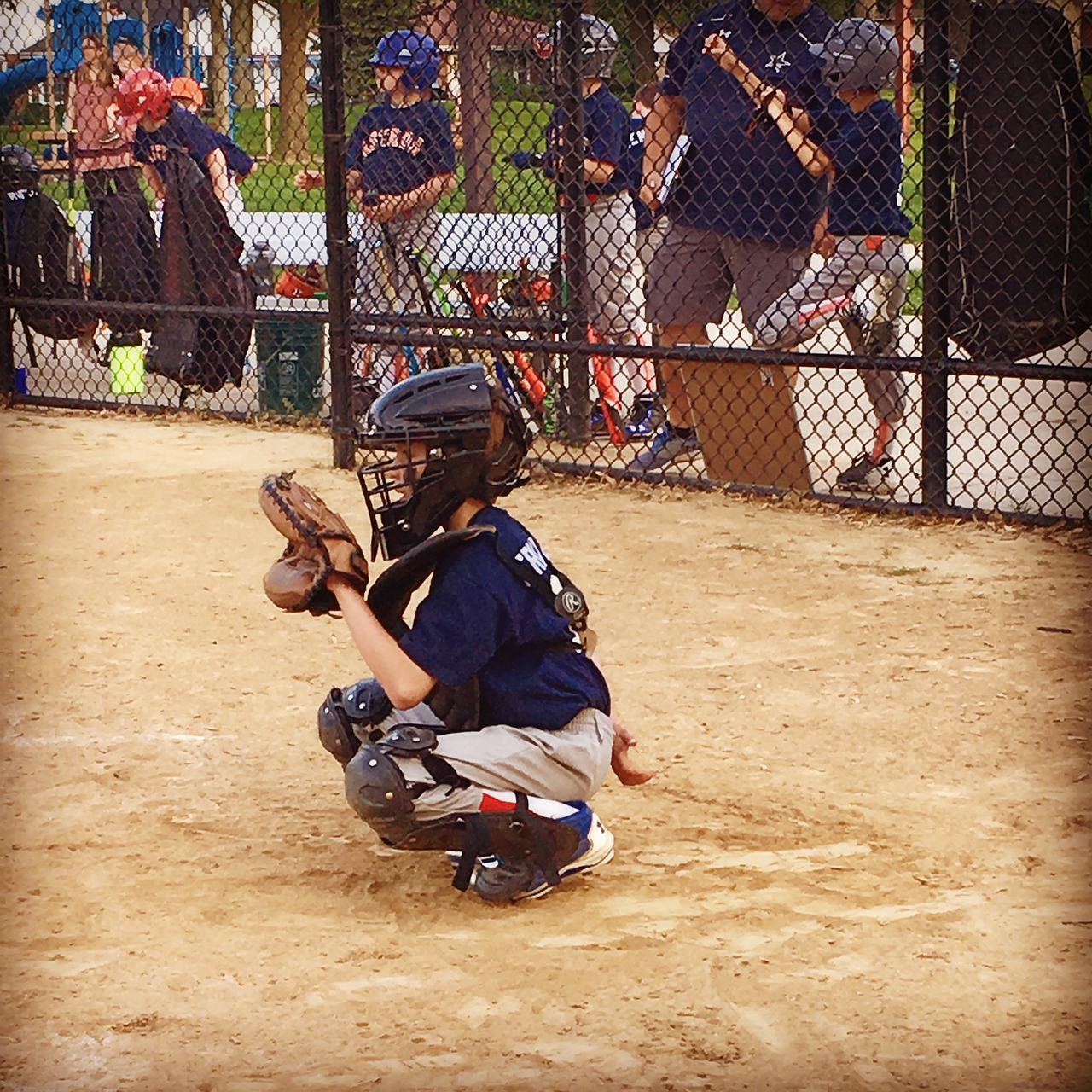 baseball catcher youth sports free photo