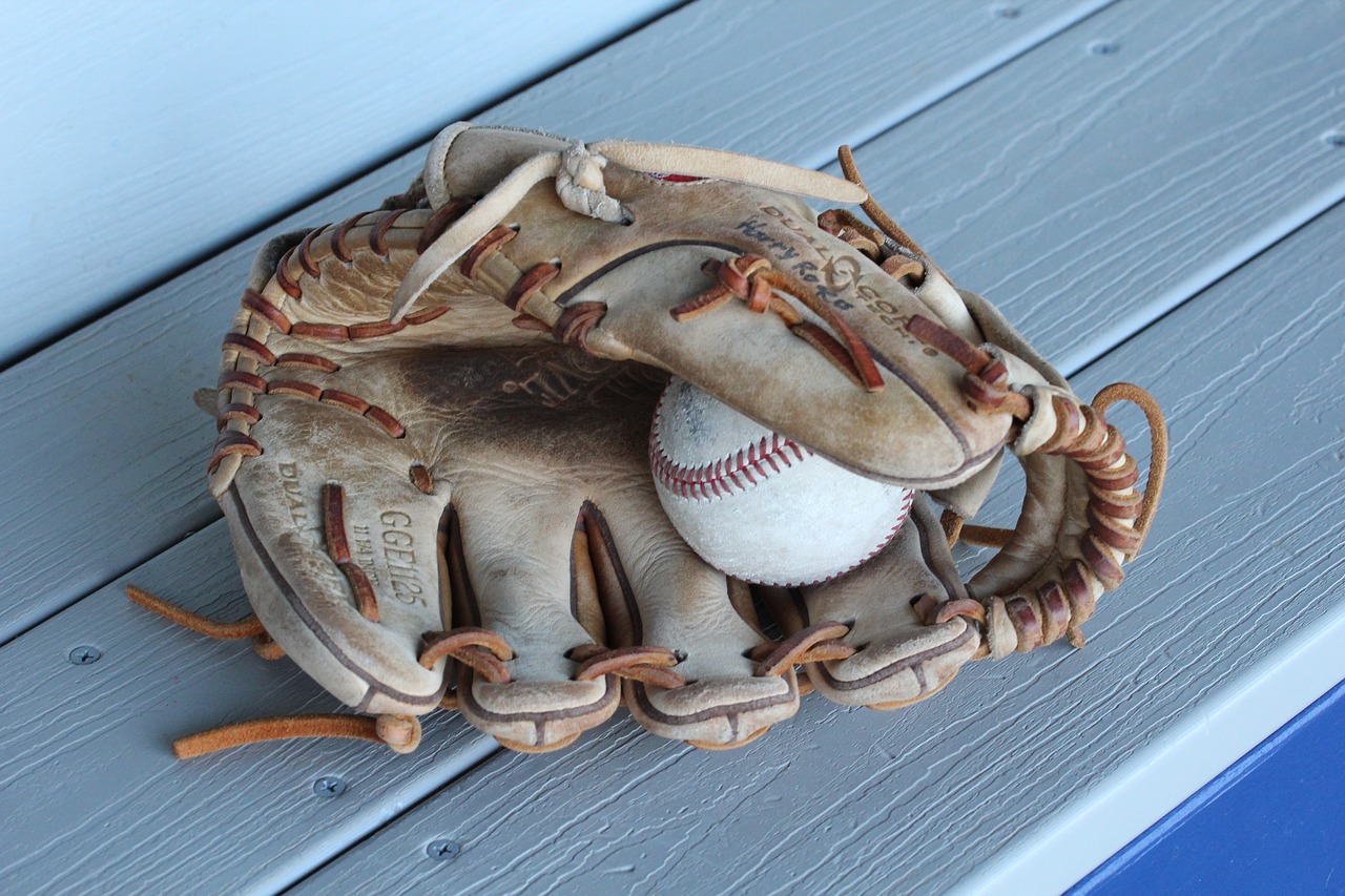 baseball glove sport free photo