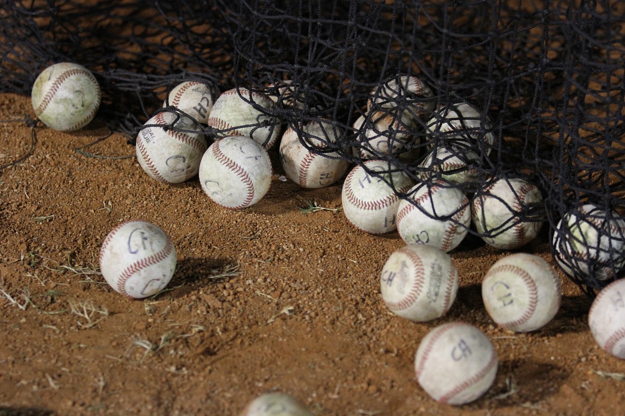 baseball ball training free photo