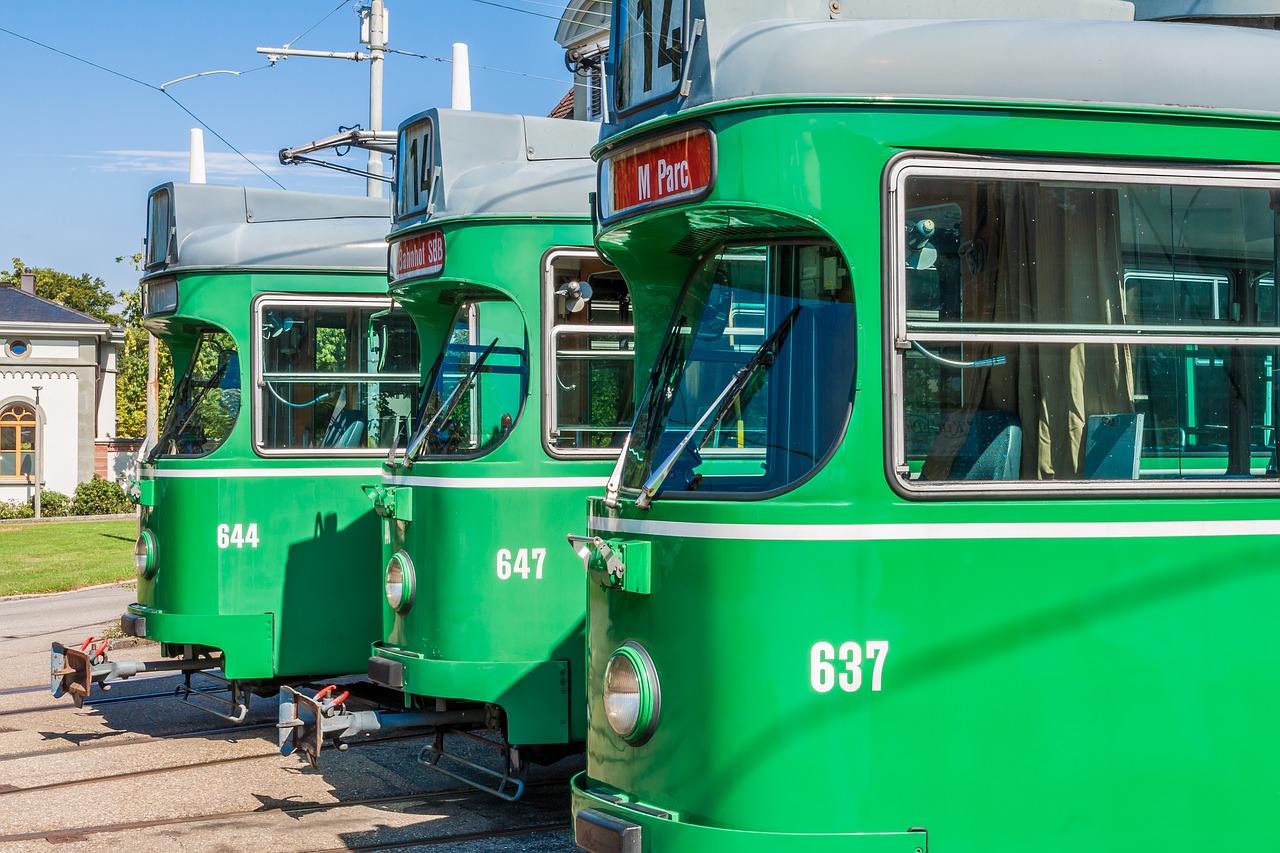 basel  tram  dare free photo