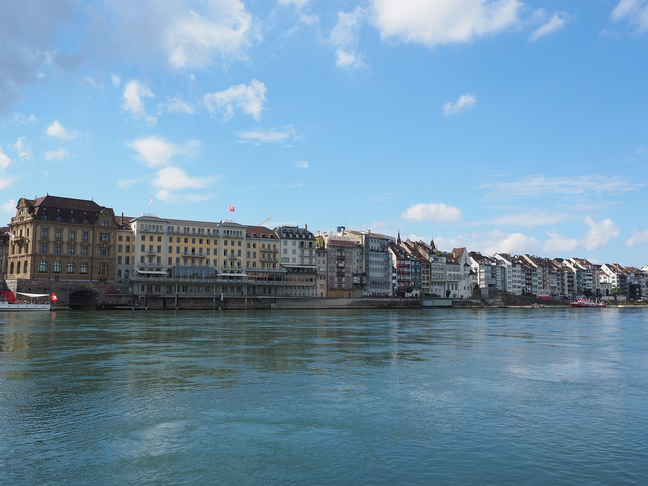 basel city city view free photo