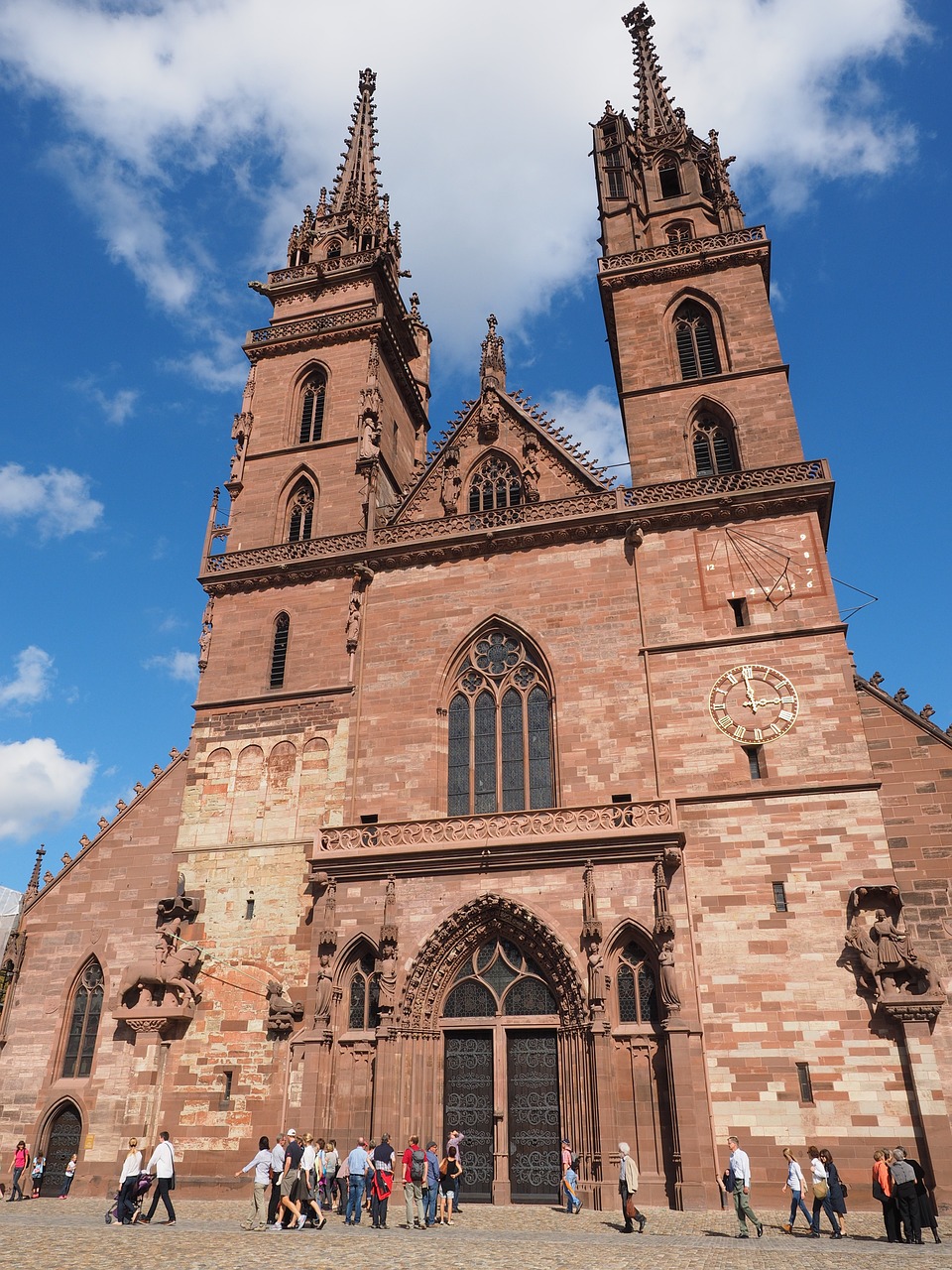 basel cathedral münster basel free photo