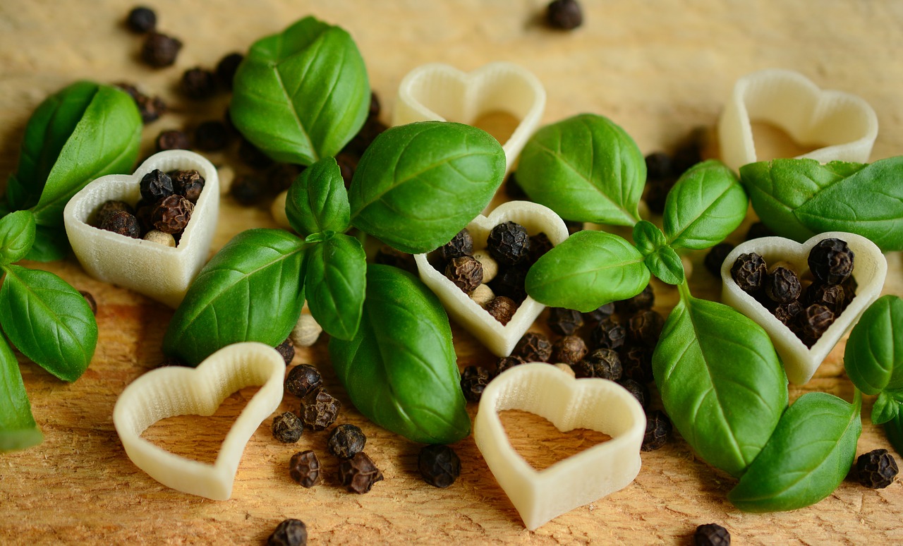 basil pepper peppercorns free photo