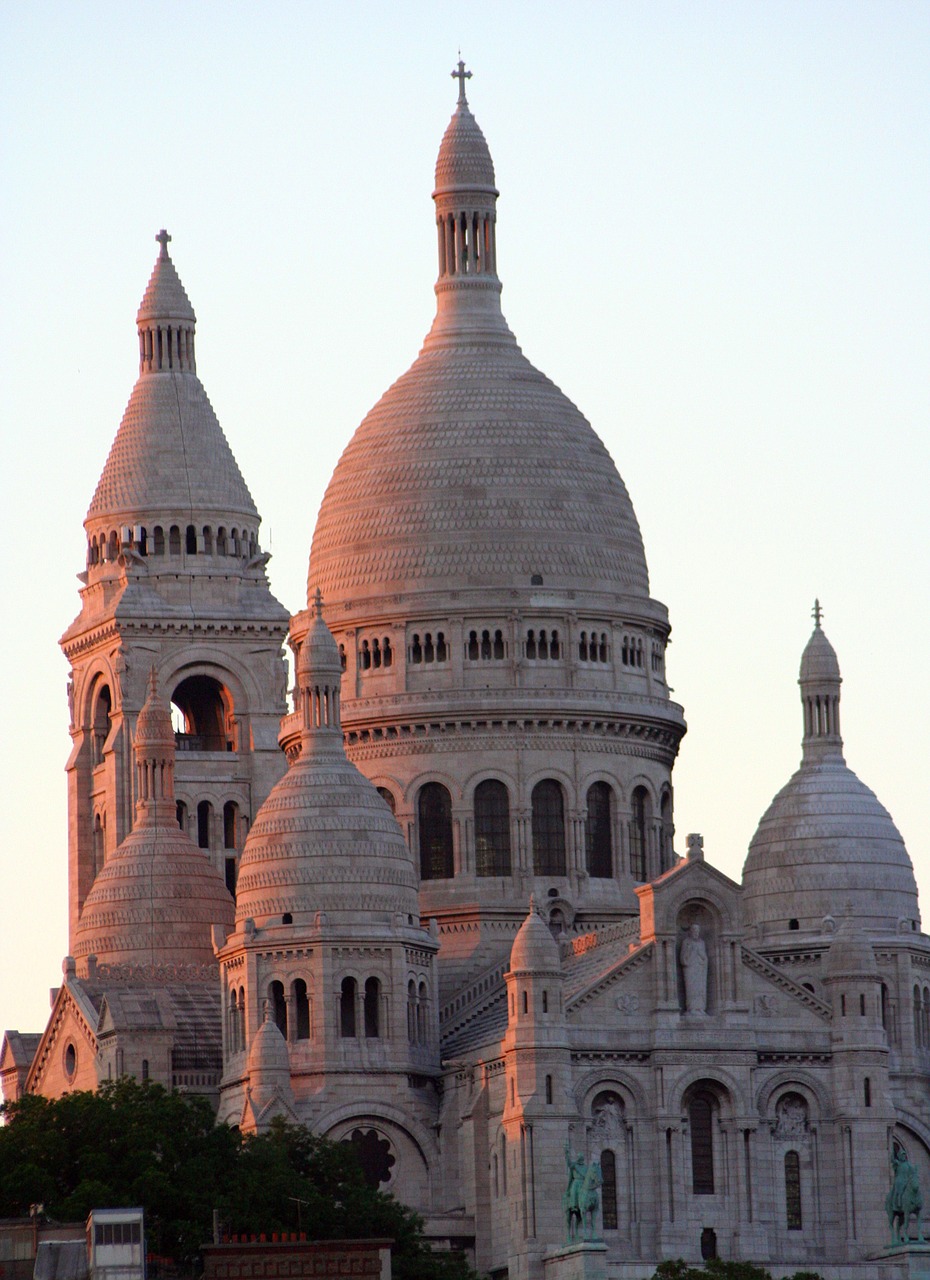 basilica basilica of the sacré cœur structure free photo