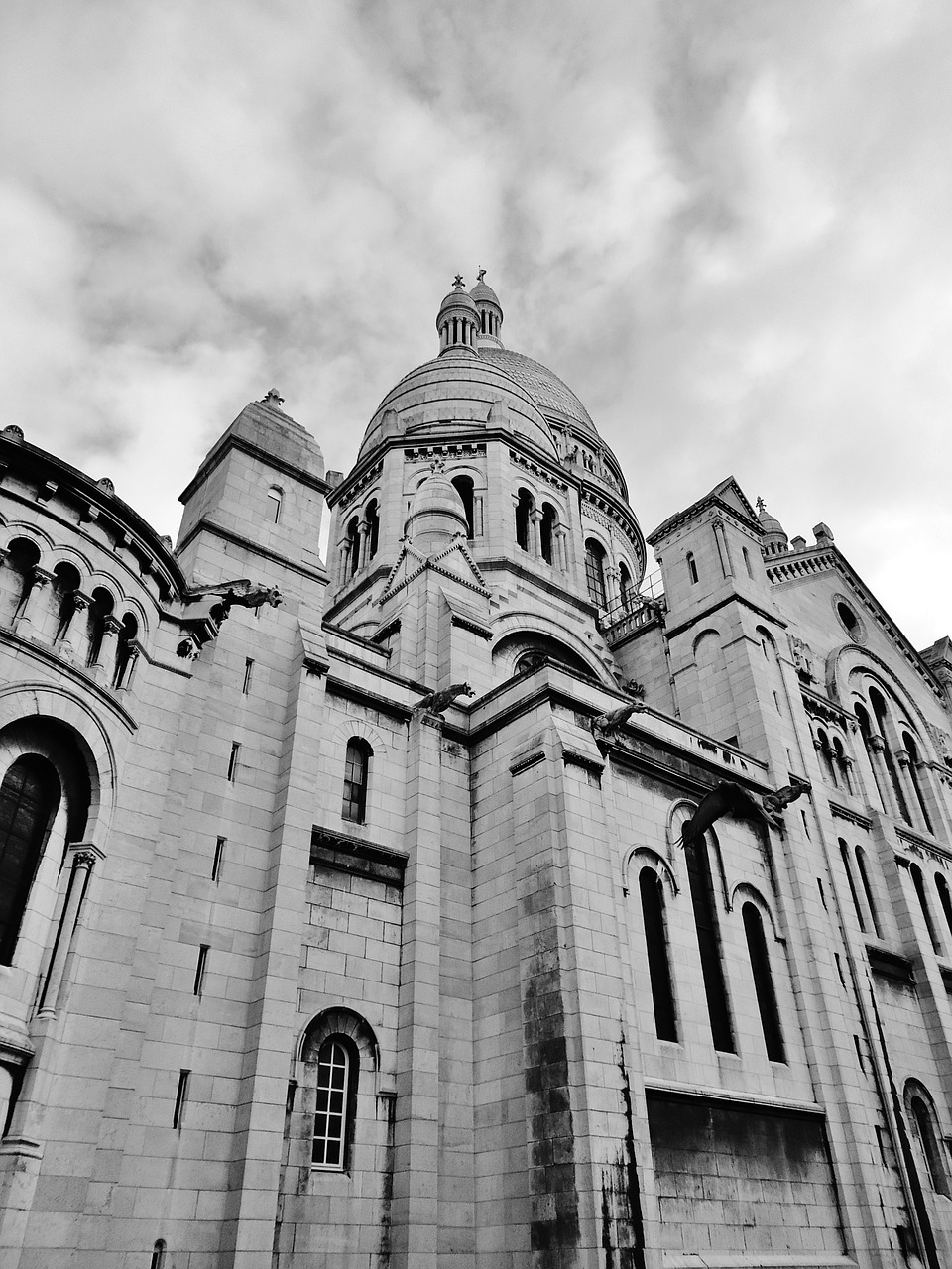 basilica sacred heart paris free photo