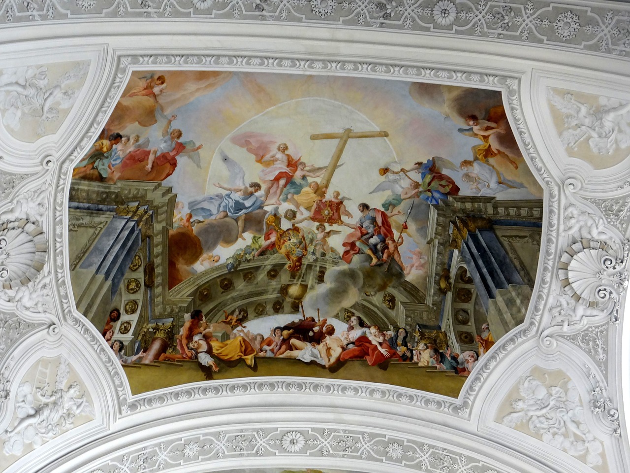 basilica church painting free photo