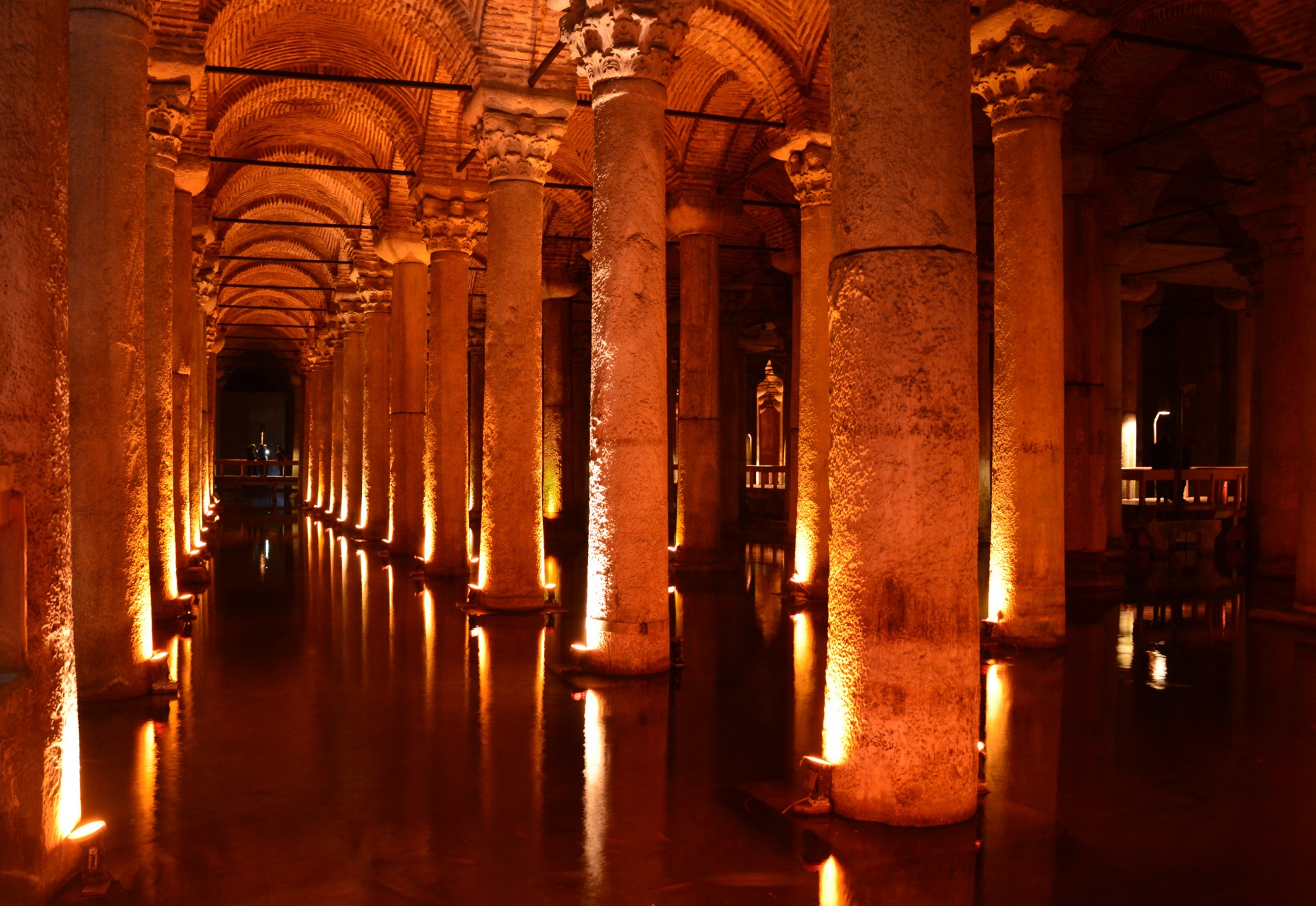 cistern basilica istanbul free photo