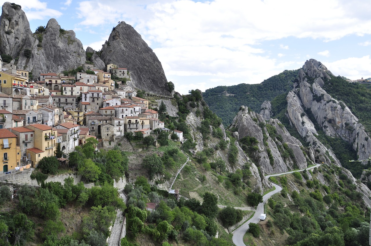 basilicata the dolomites lucane country free photo