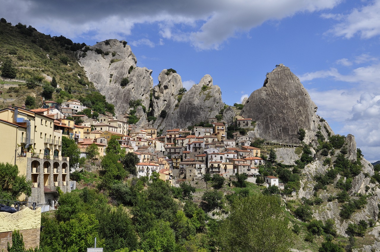 basilicata the dolomites lucane landscape free photo