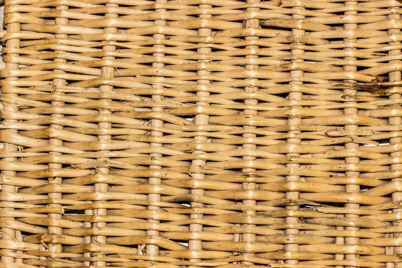 basket braid background free photo